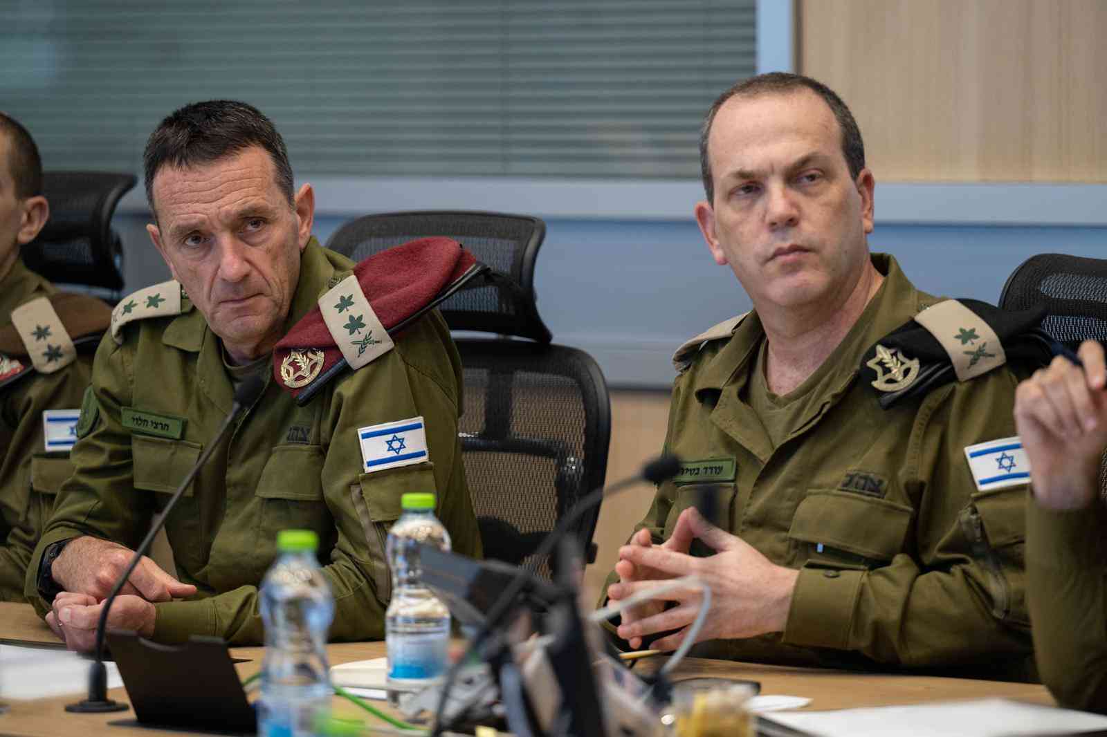 IDF Chief of Staff Herzi Halevi. background