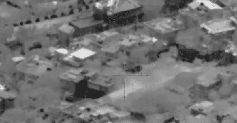 Striking Hezbollah targets. background