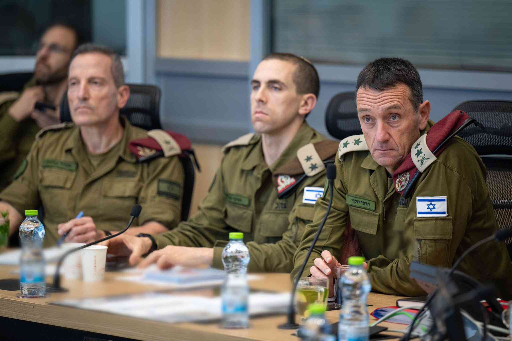 IDF Chief of Staff Herzi Halevi. background