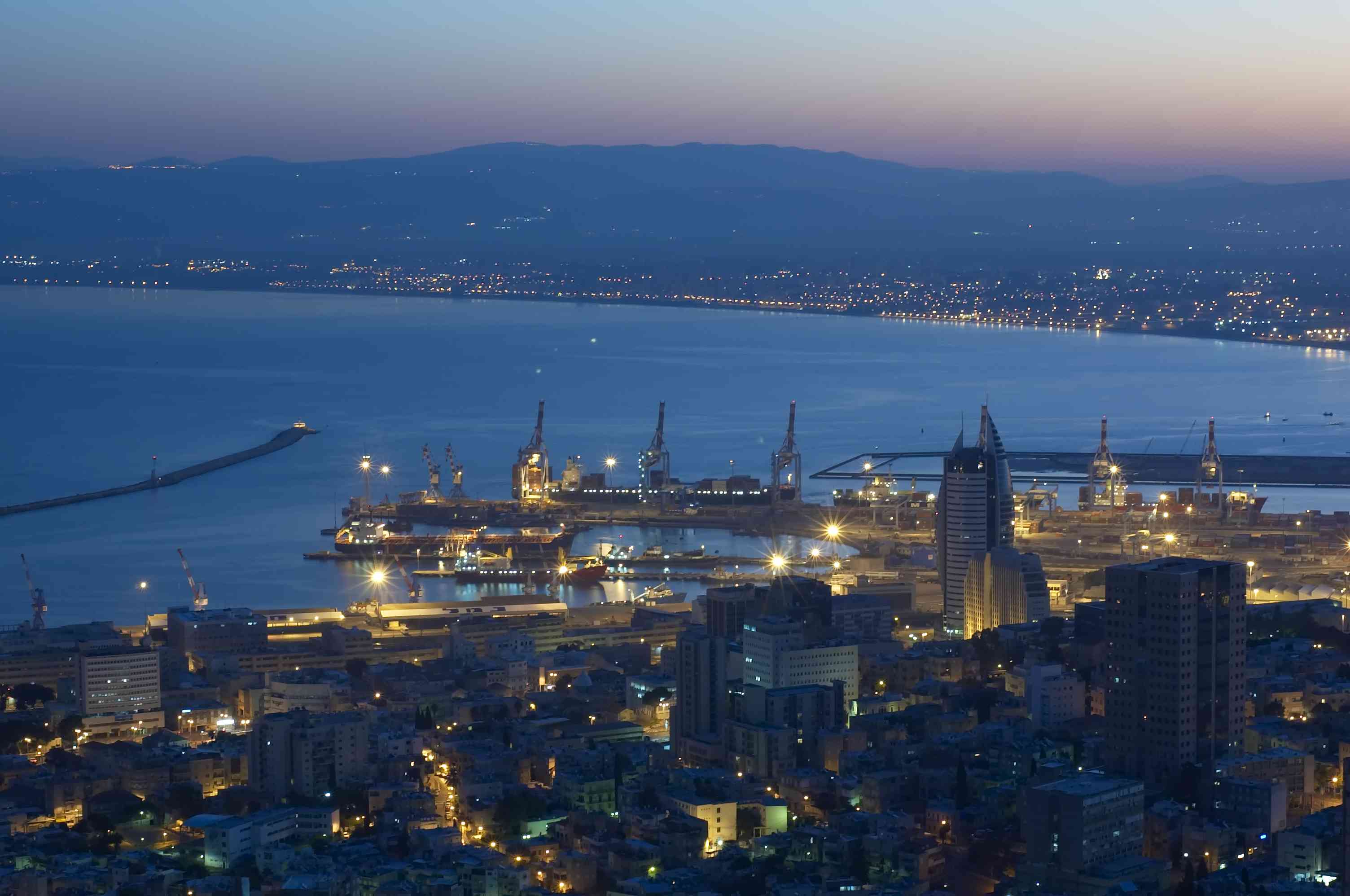 Haifa, Israel background