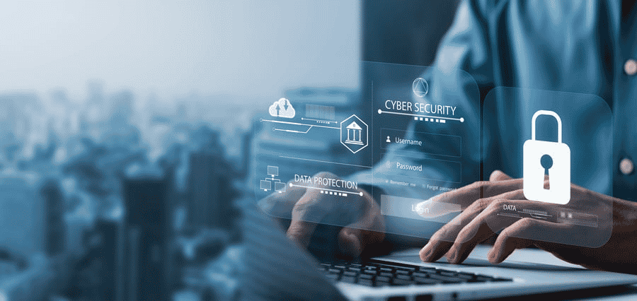 Illustrative: Cyber Security background