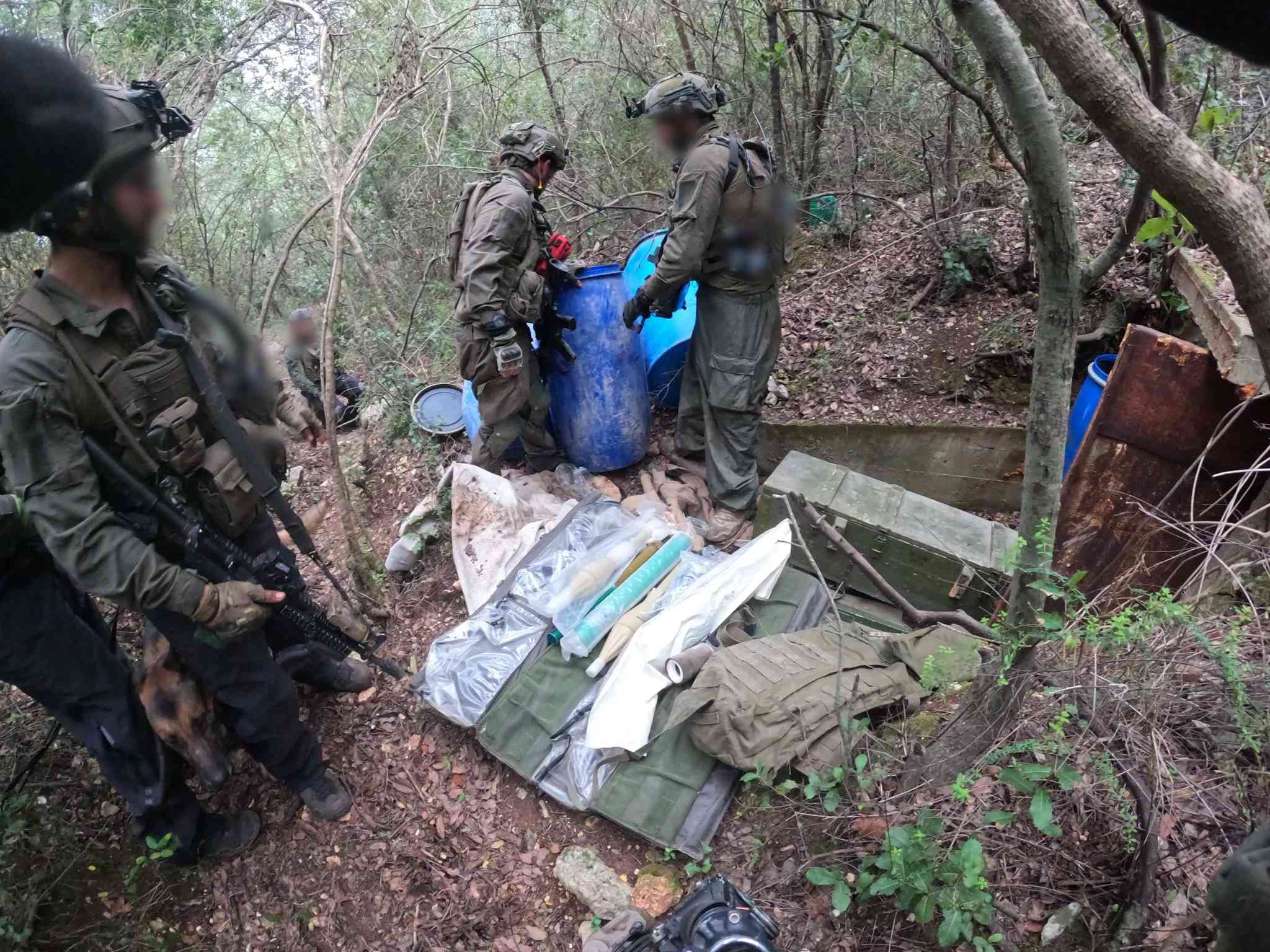 IDF operating in Lebanon background