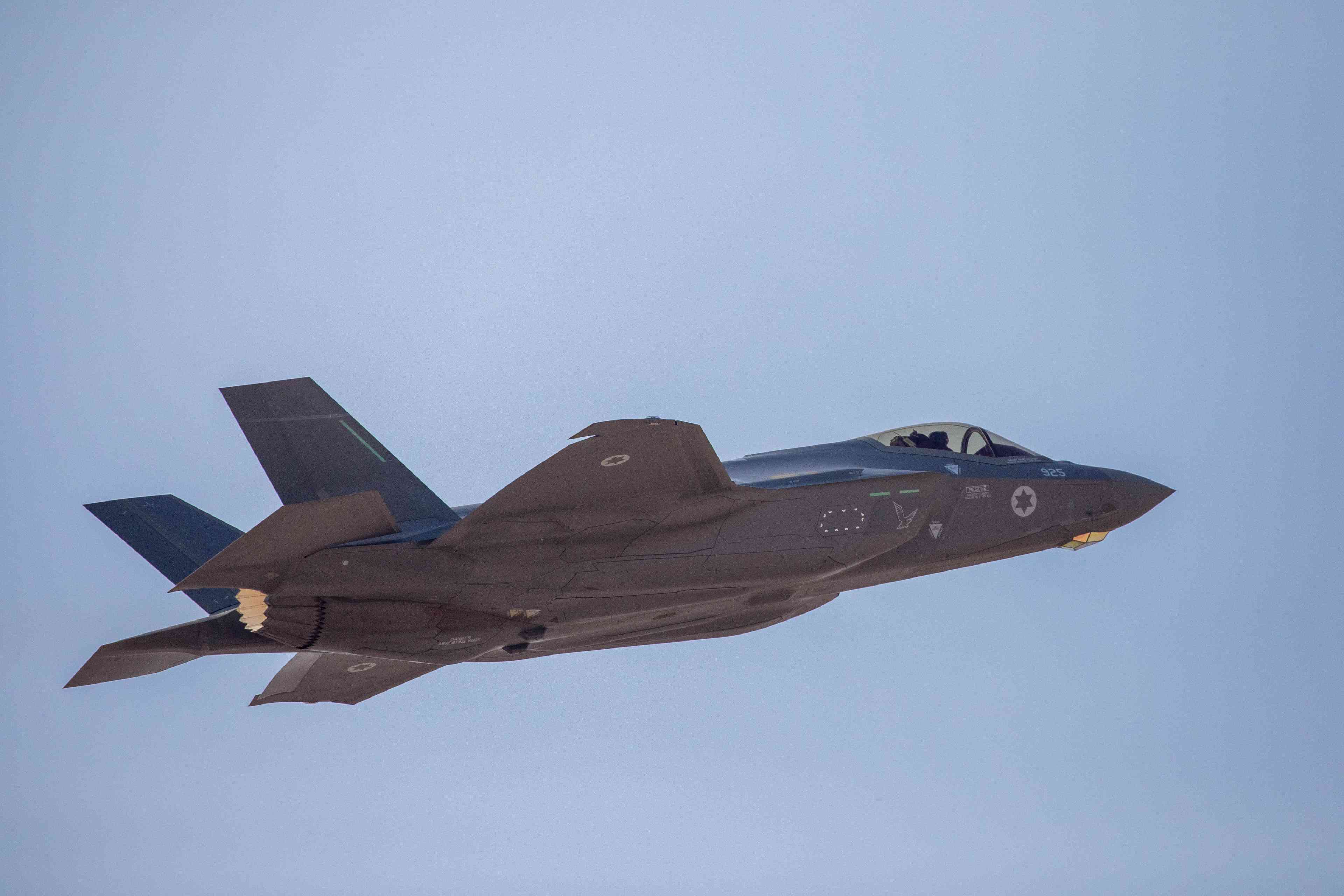 F-35 fighter plane. background