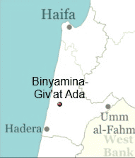 Binyamina. background