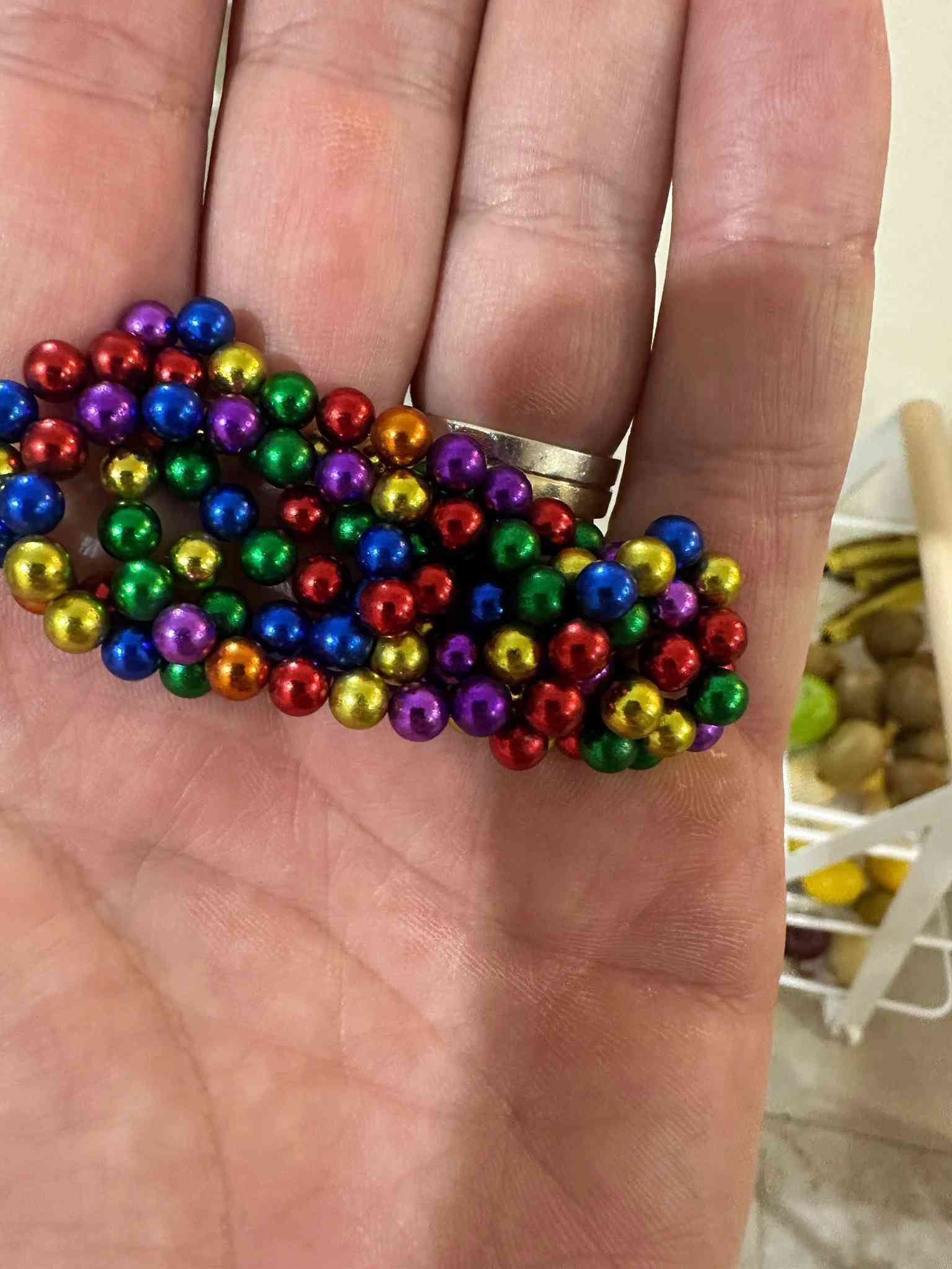 Some of the magnets which were removed background