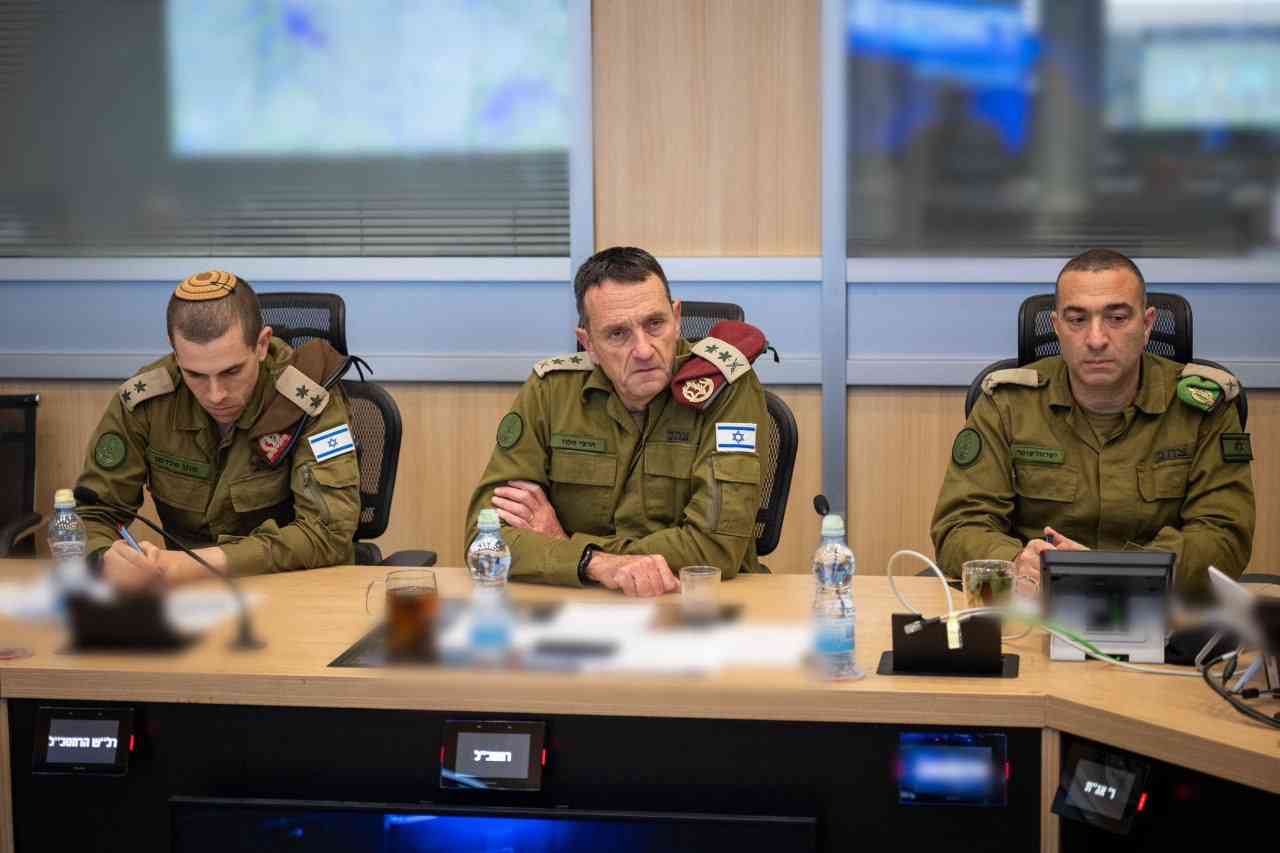 IDF Chief of Staff Herzi Halevi. background
