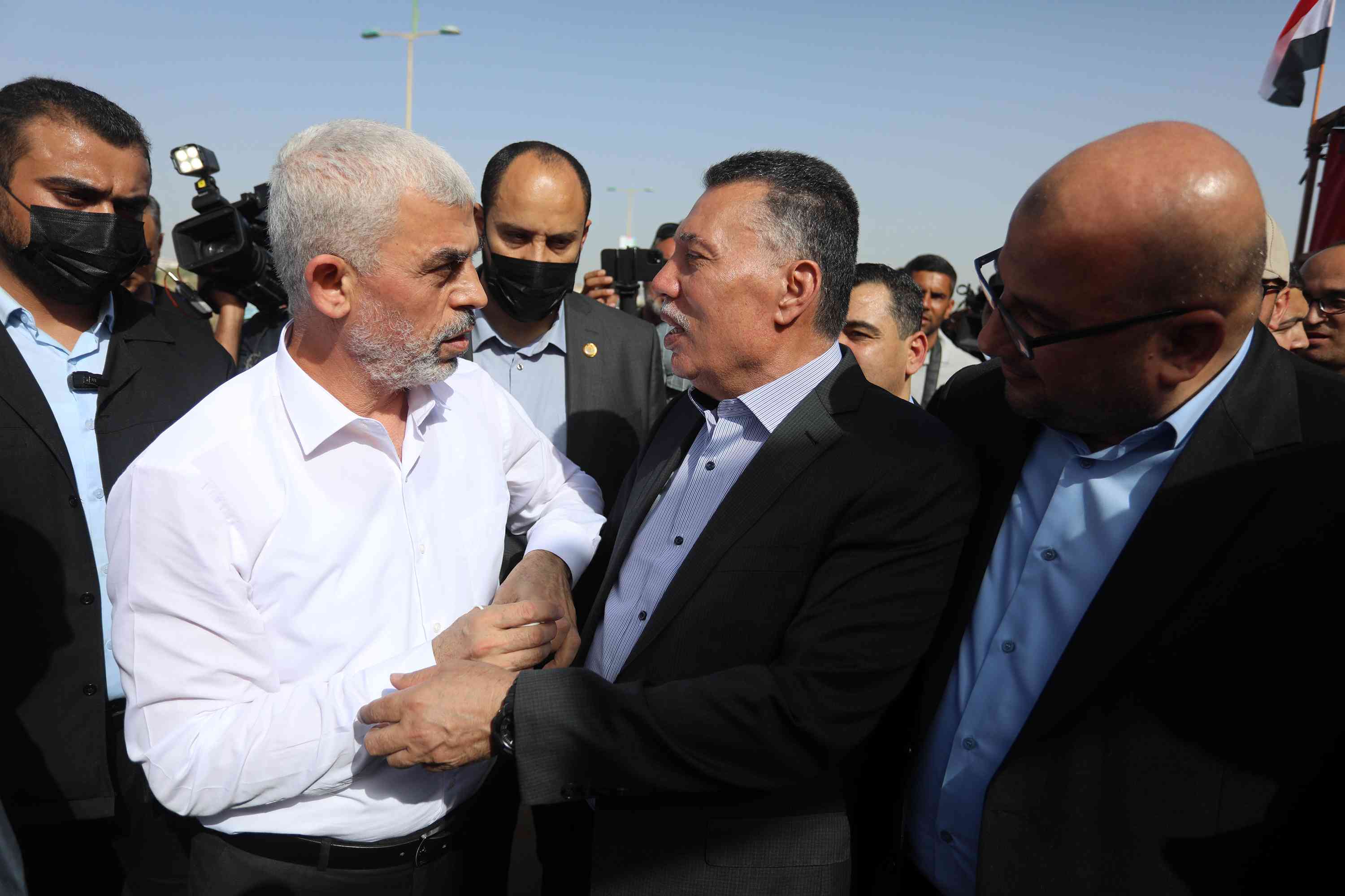 Former Hamas leader Yahya Sinwar background