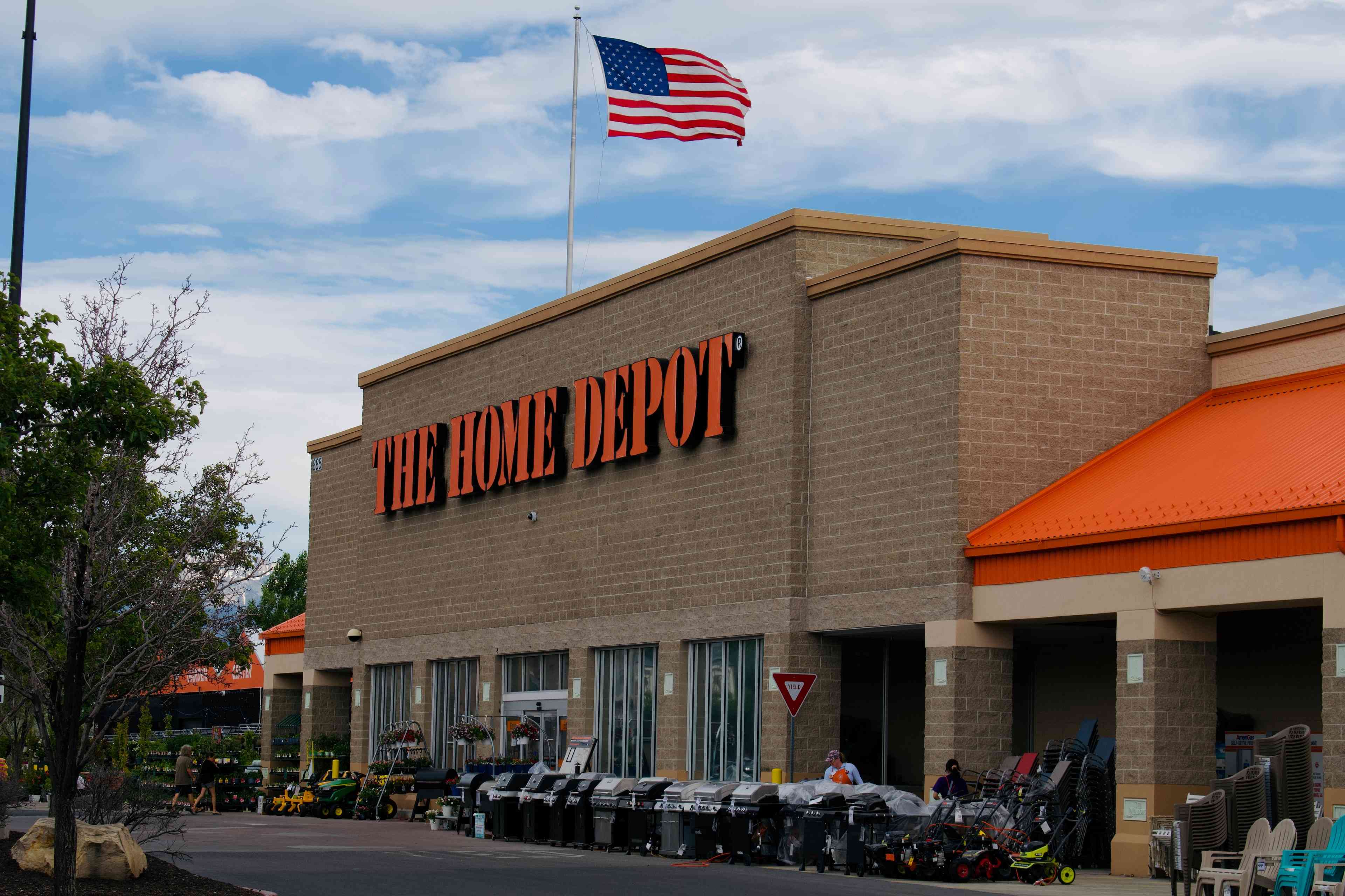 The Home Depot background