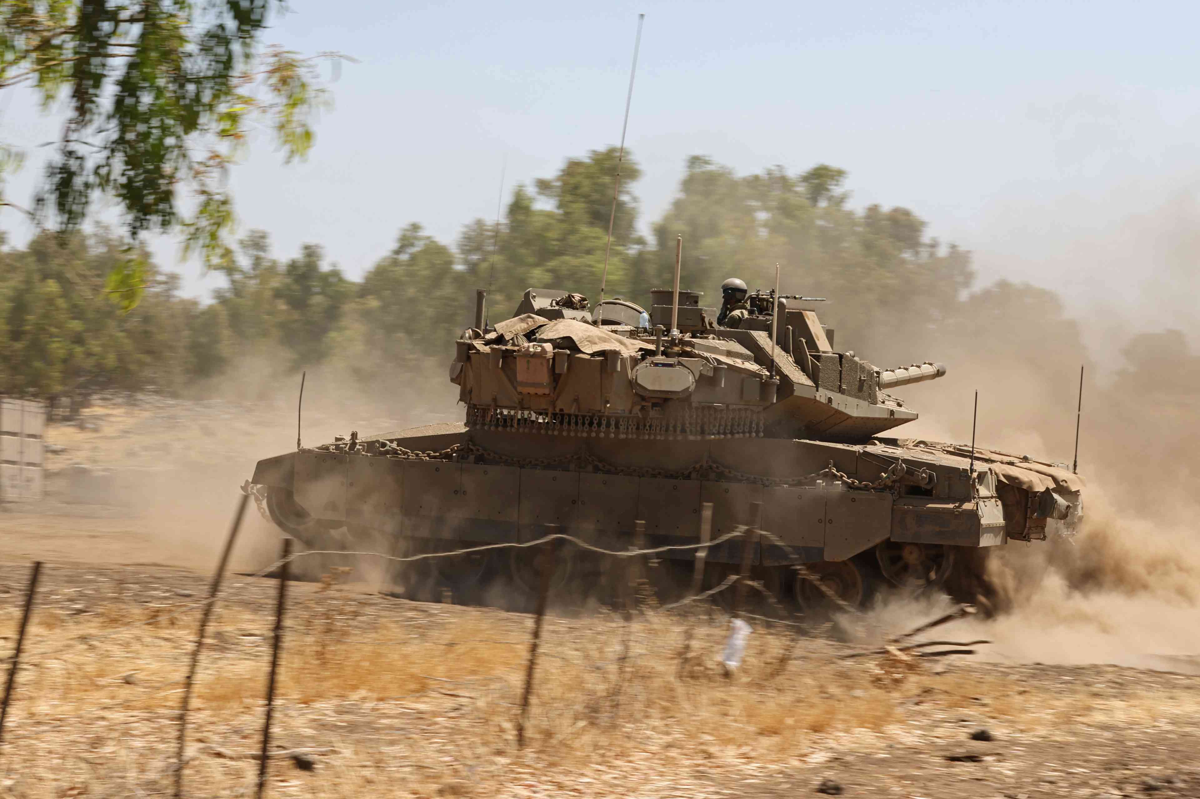 Merkava 4 Tank background