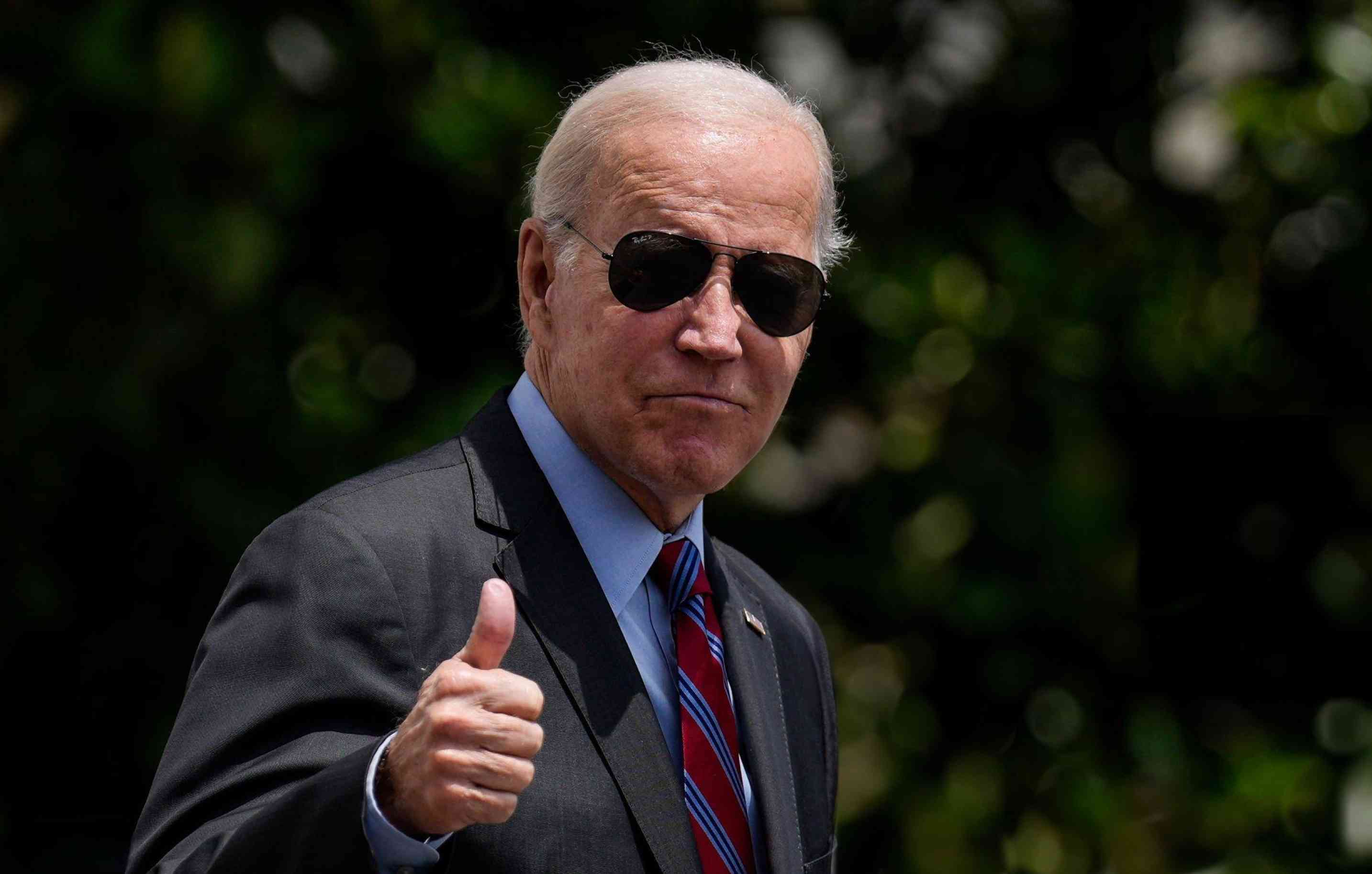 President Biden. background