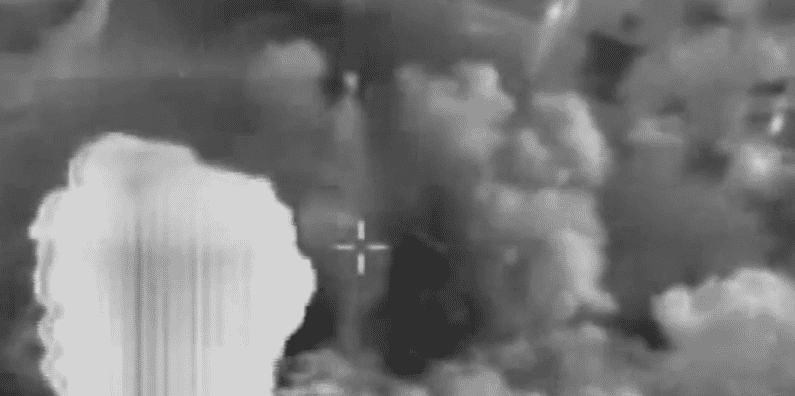 Striking Hezbollah targets. background