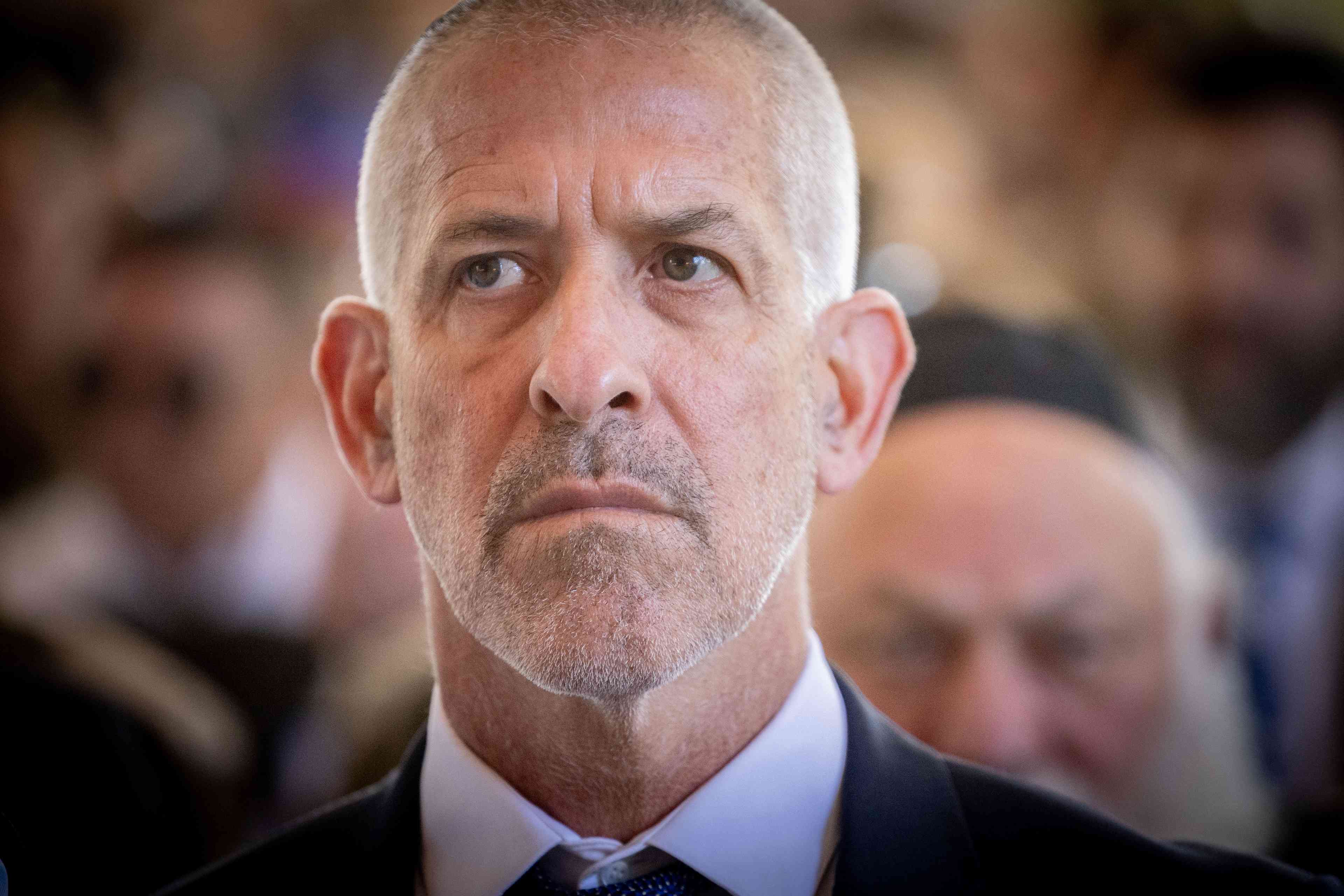Shin Bet Chief Ronen Bar. background
