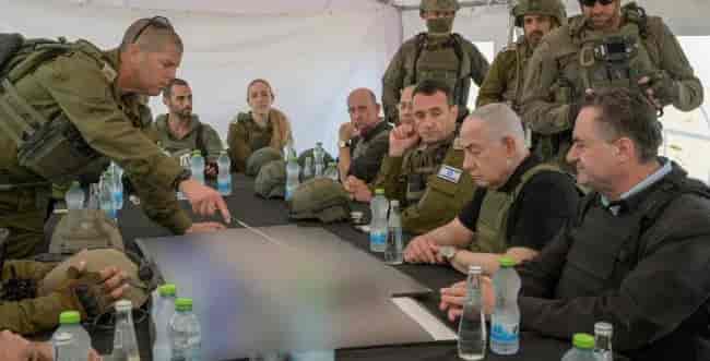 IDF meets with Prime Minister background