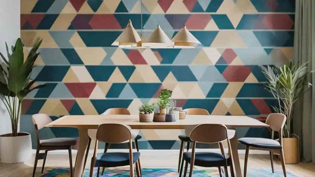 Decorative print background