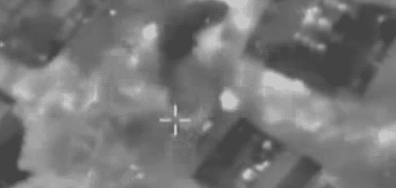 Striking Hezbollah targets in Dahiyeh. background