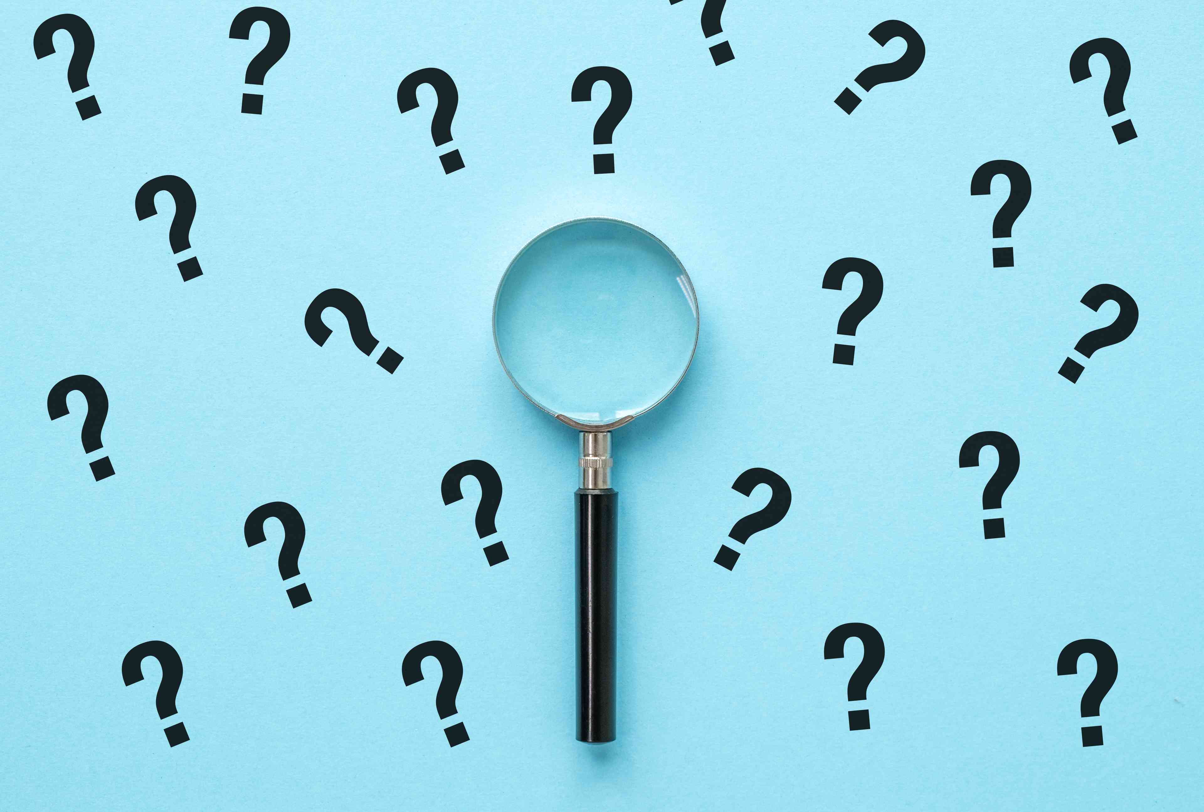 The big question. background