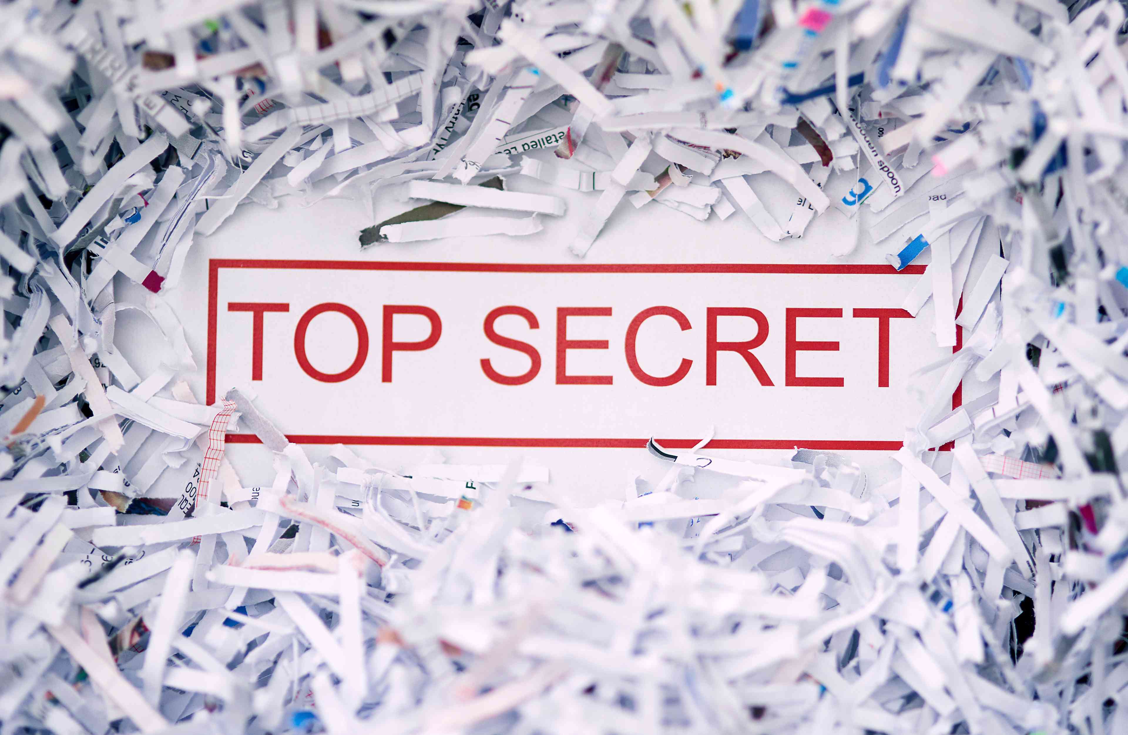 Classified information. background
