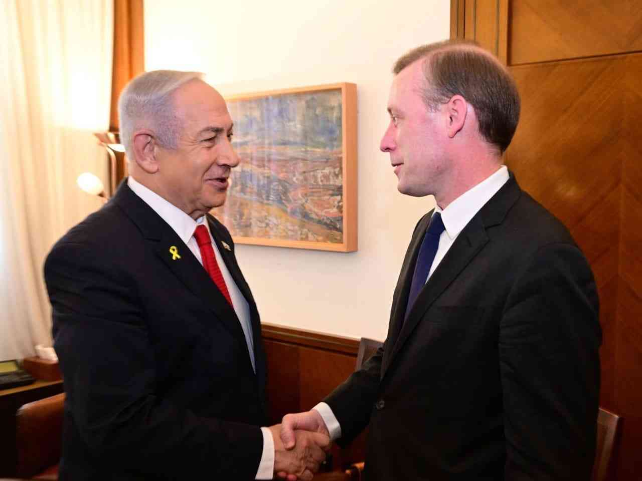 Netanyahu and Sullivan.