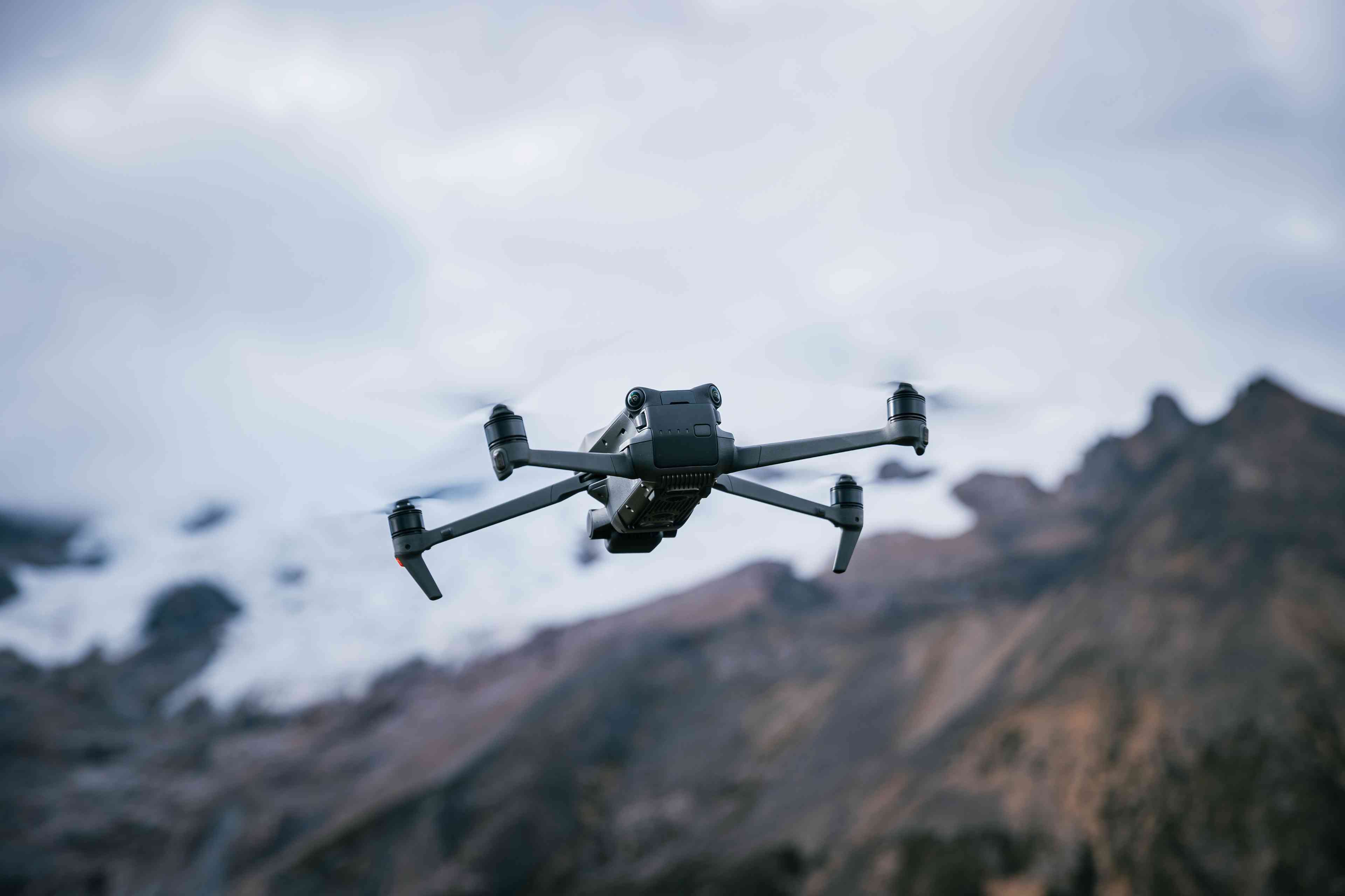 Drone. Illustration. background