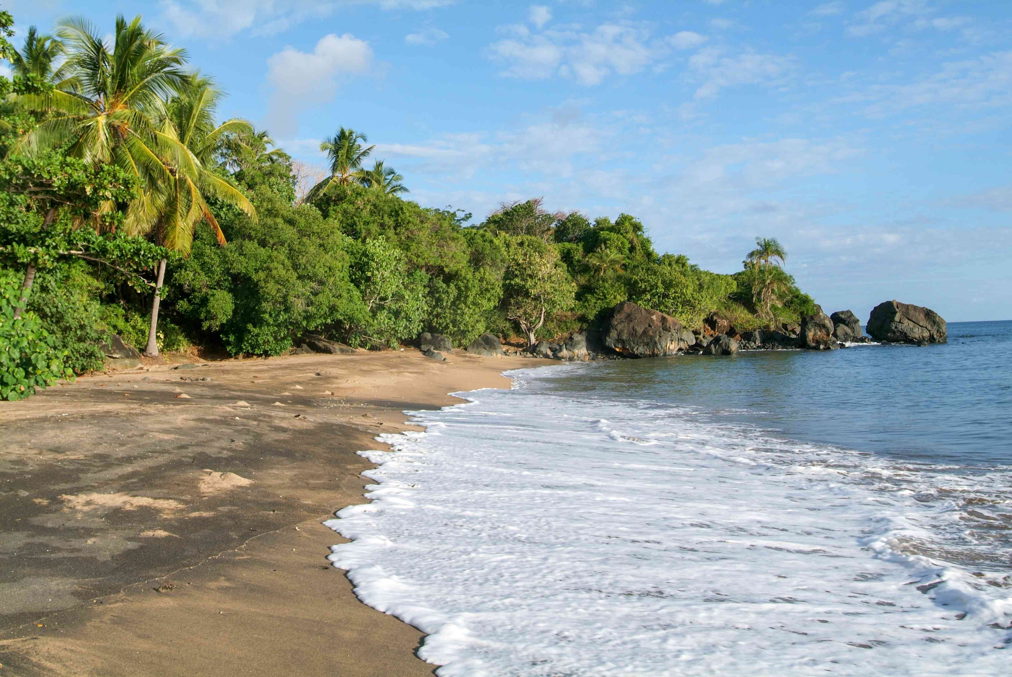 French island of Mayotte background