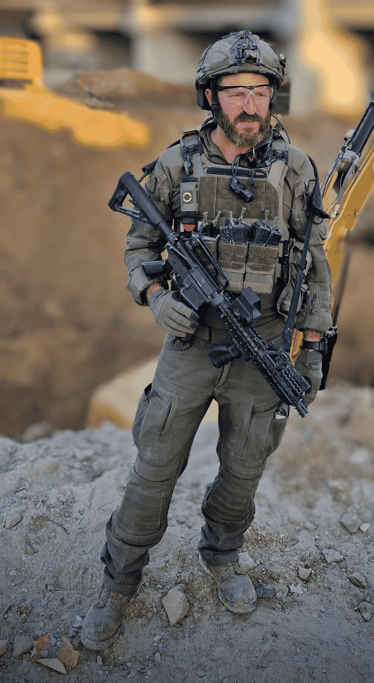Lt. Col. Yonatan Bahat  background