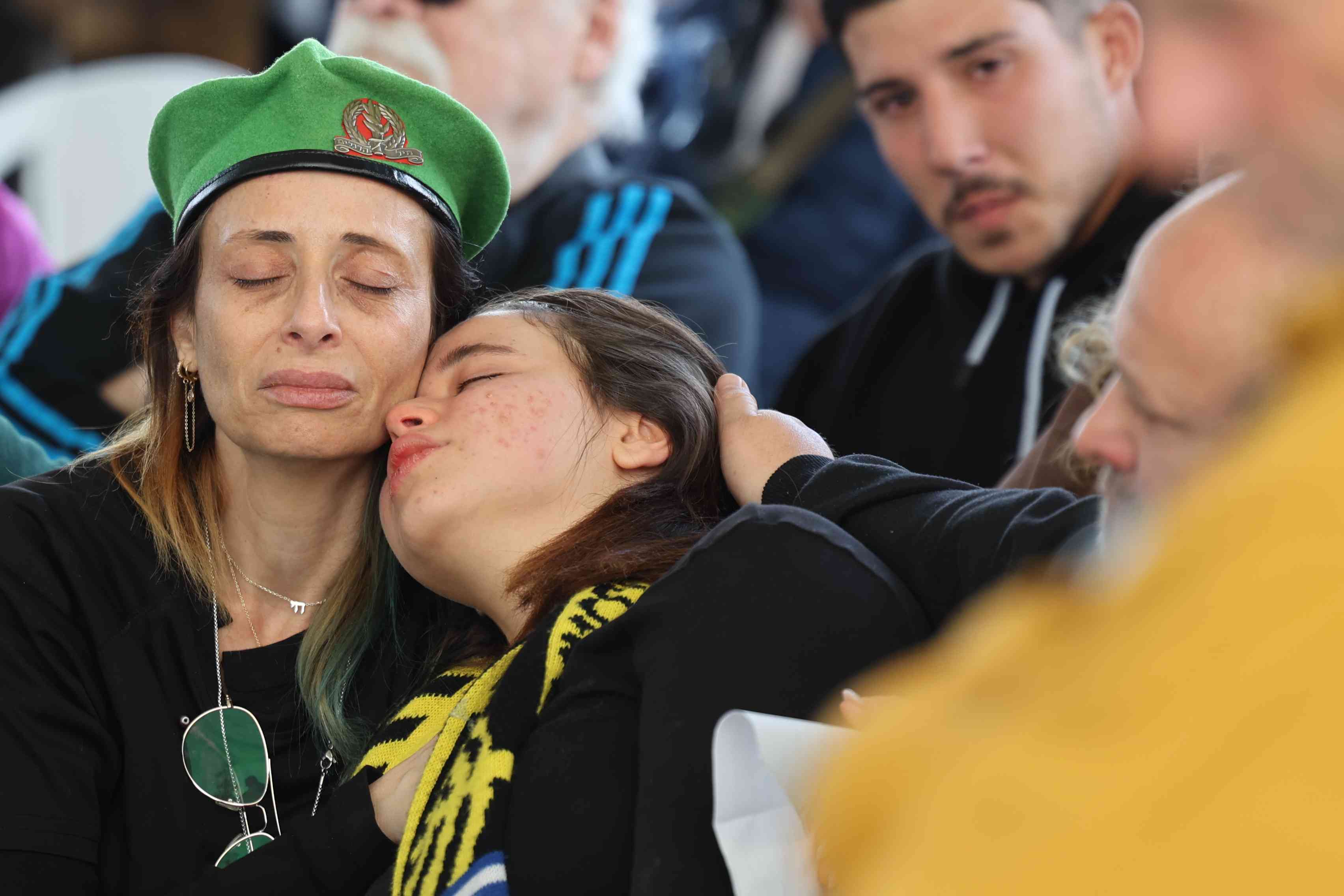 Yahav Maayan's funeral background