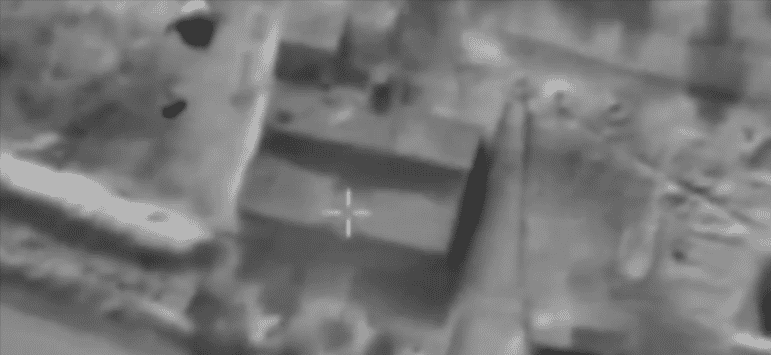 Photo: Screenshot of IDF Spokesperson video background