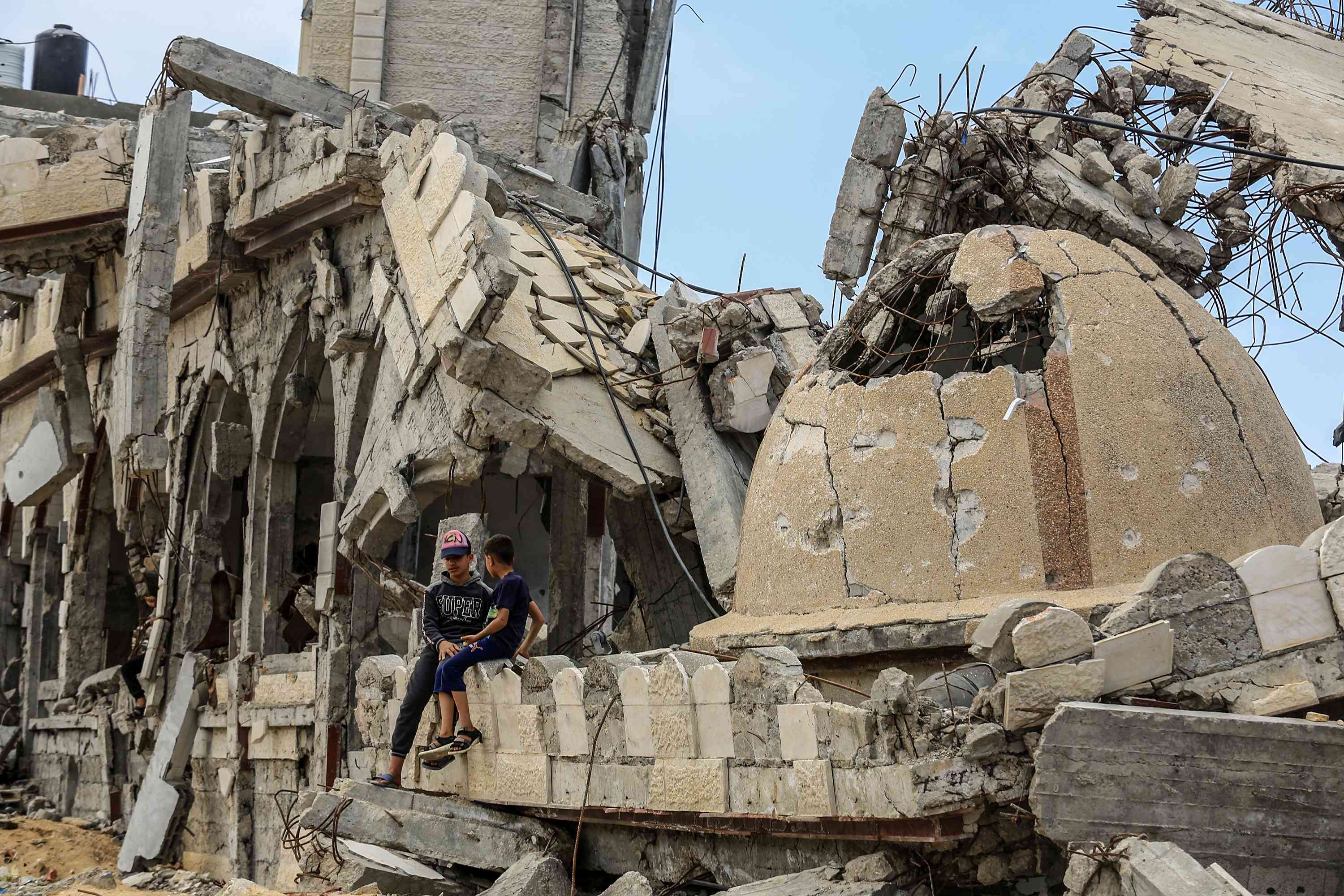 Khan Yunis, in the southern Gaza Strip, on March 28, 2025. 