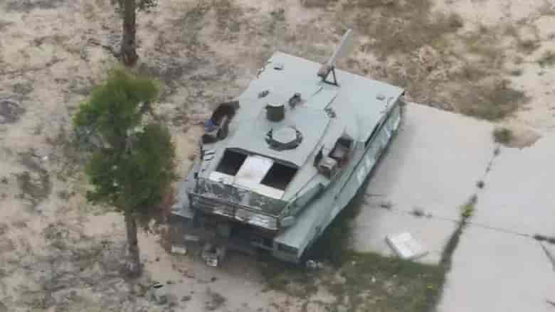 IDF operating in Gaza background