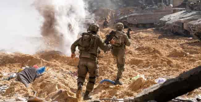 IDF in action background