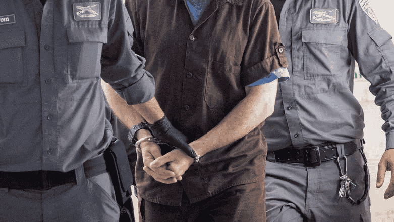 Arresting a terrorist background