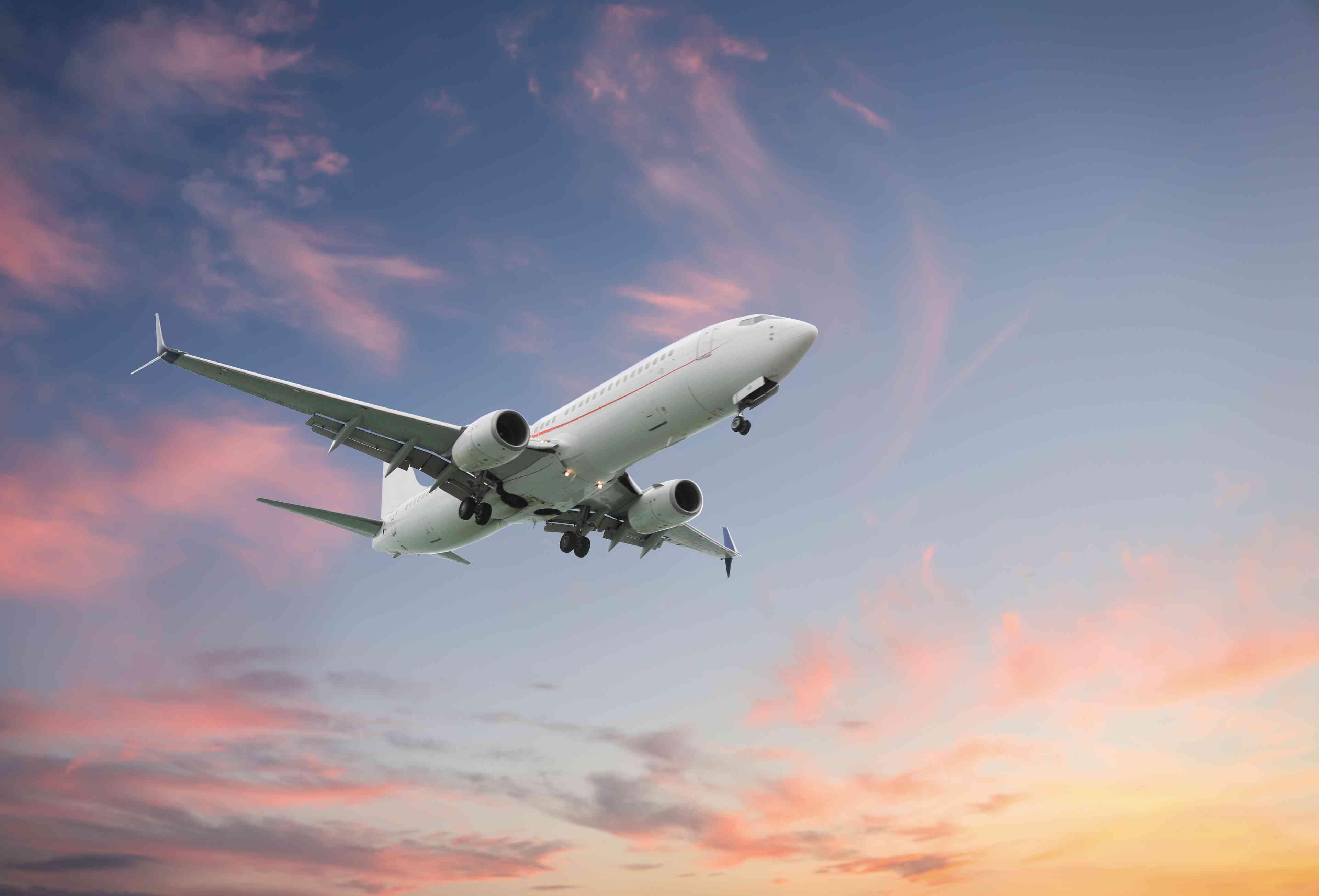 Airplane. background