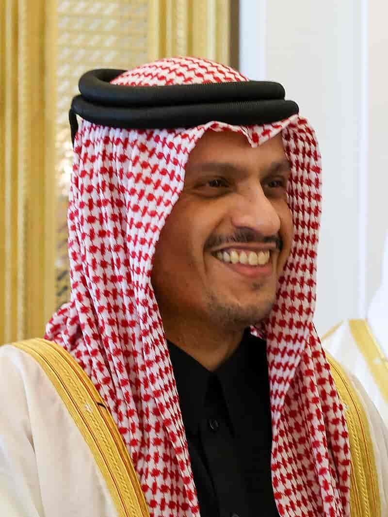 Qatari Prime Minister. background