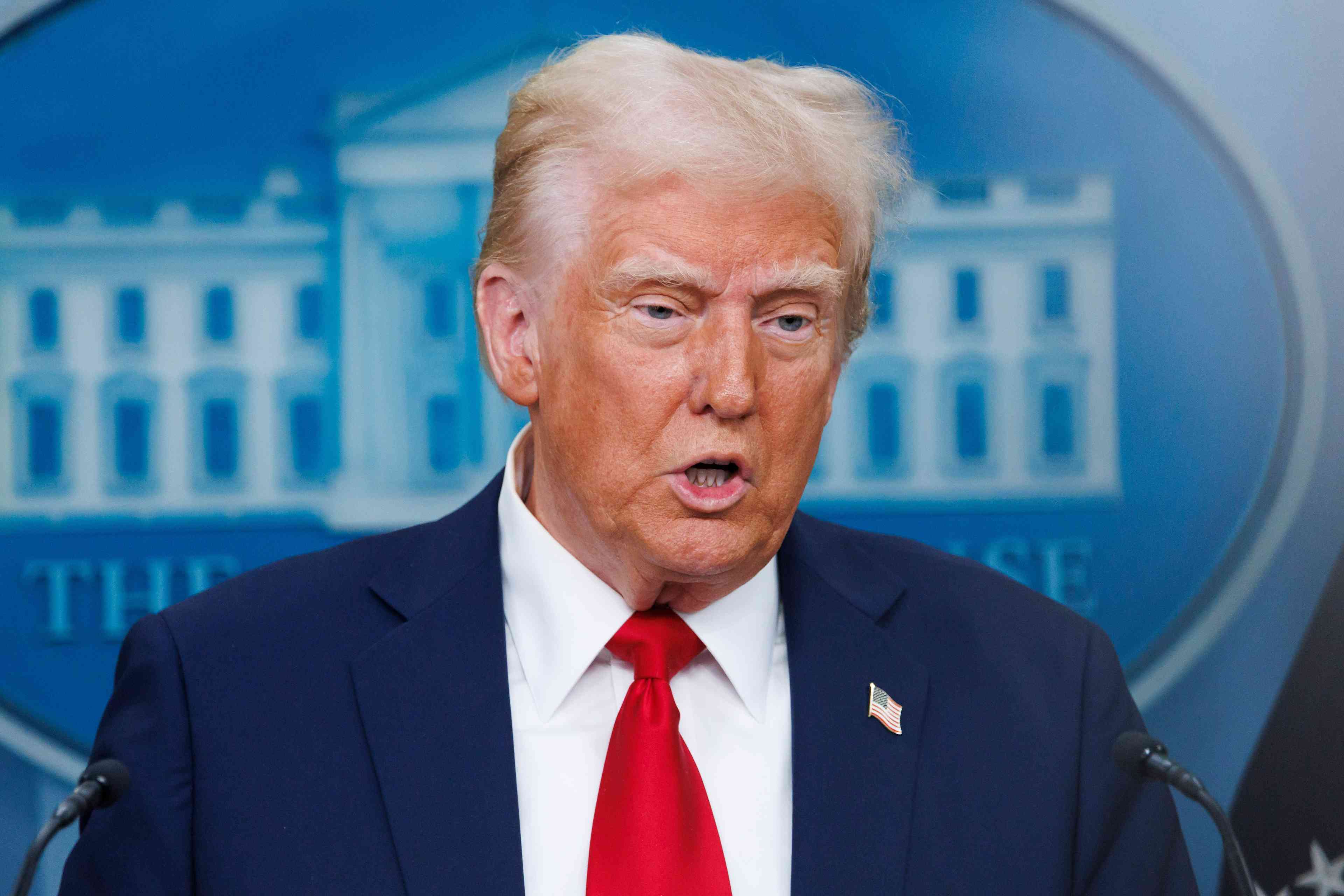 Donald Trump. background