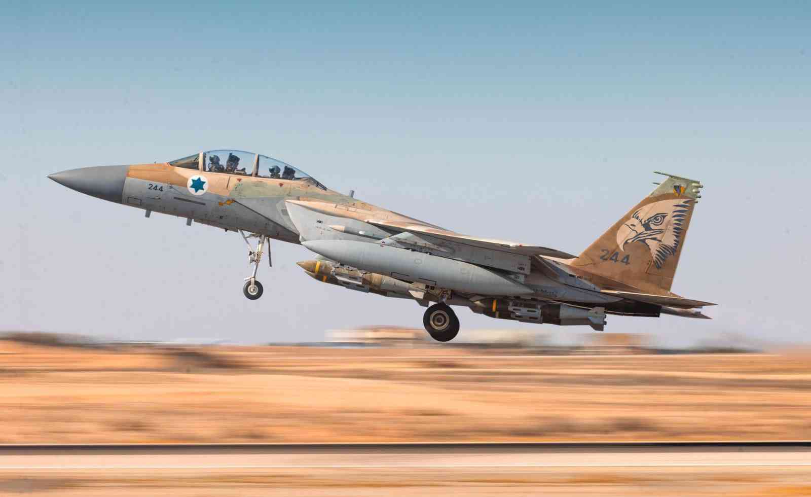 IAF operating in Yemen strike background