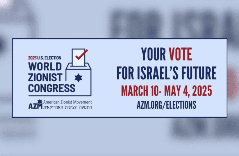 World Zionist Congress ad background