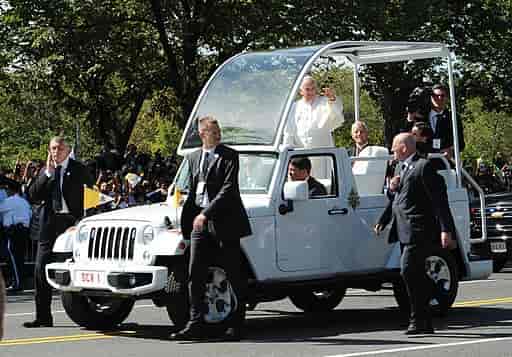 Popemobile background