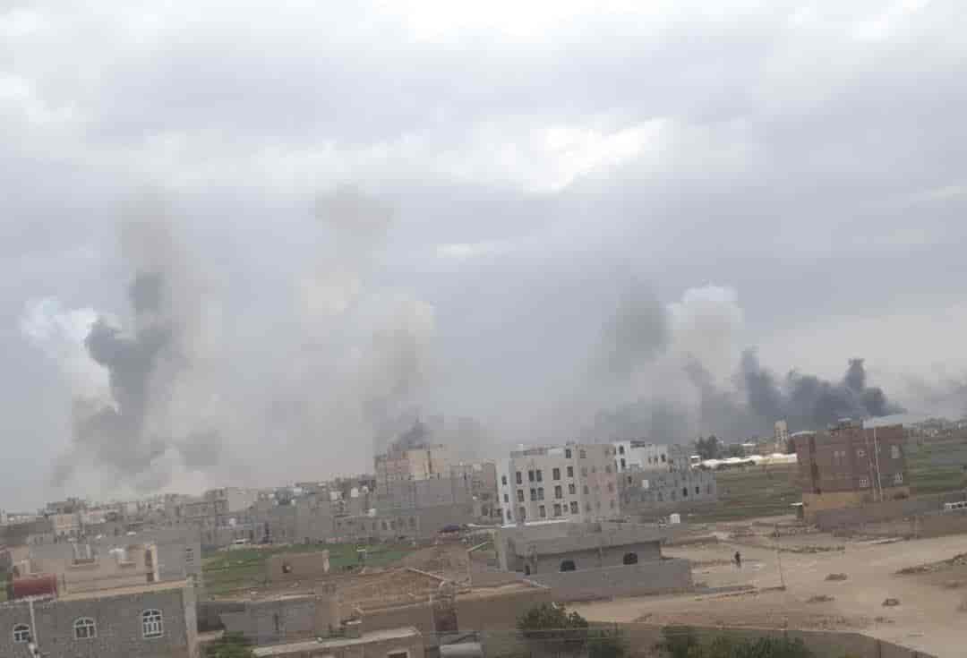 IAF operating in Yemen strike background