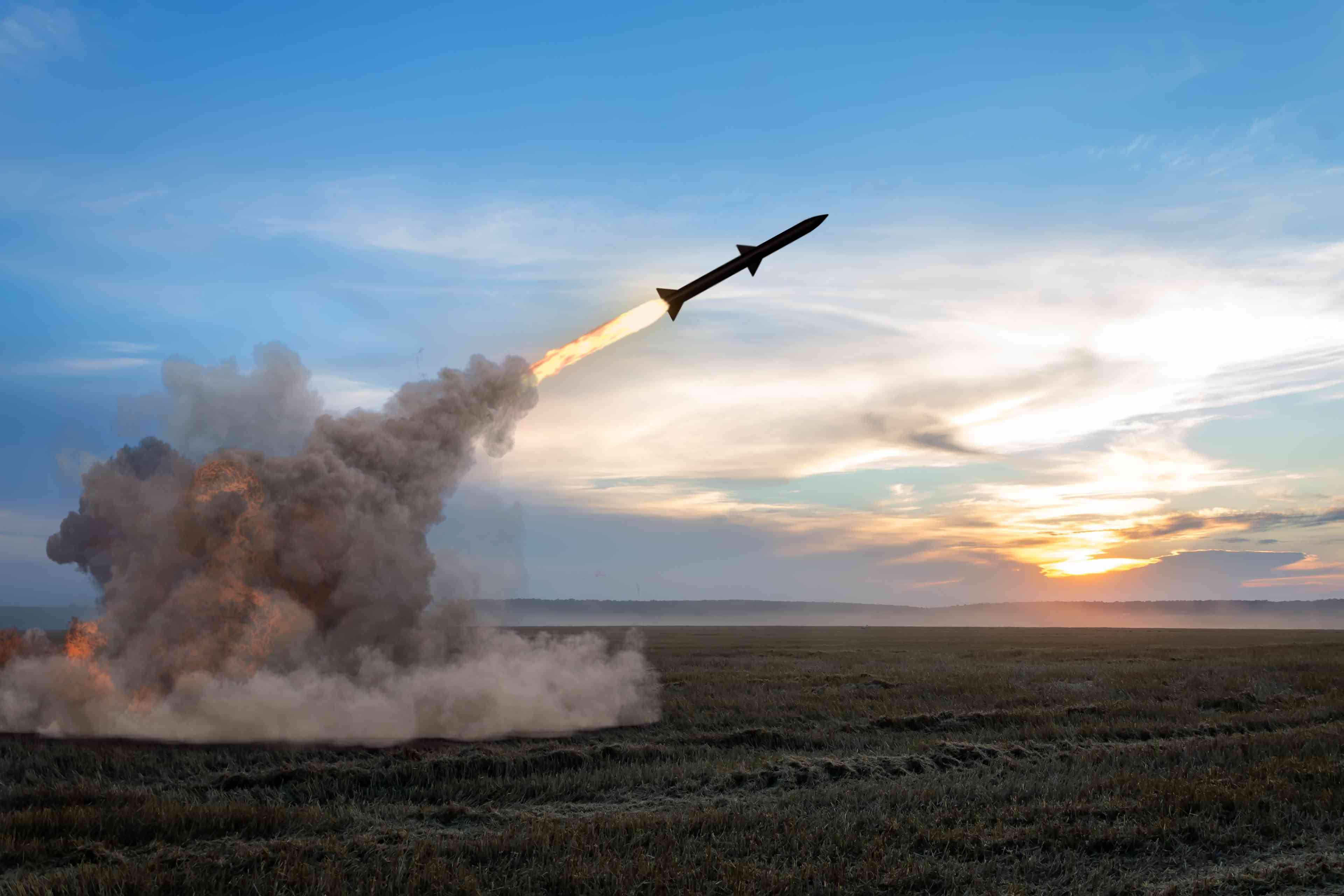 Missile. background