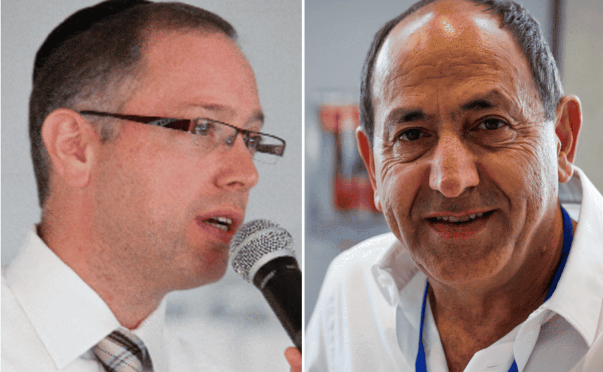 Kenny Rosenberg and Rami Levy background