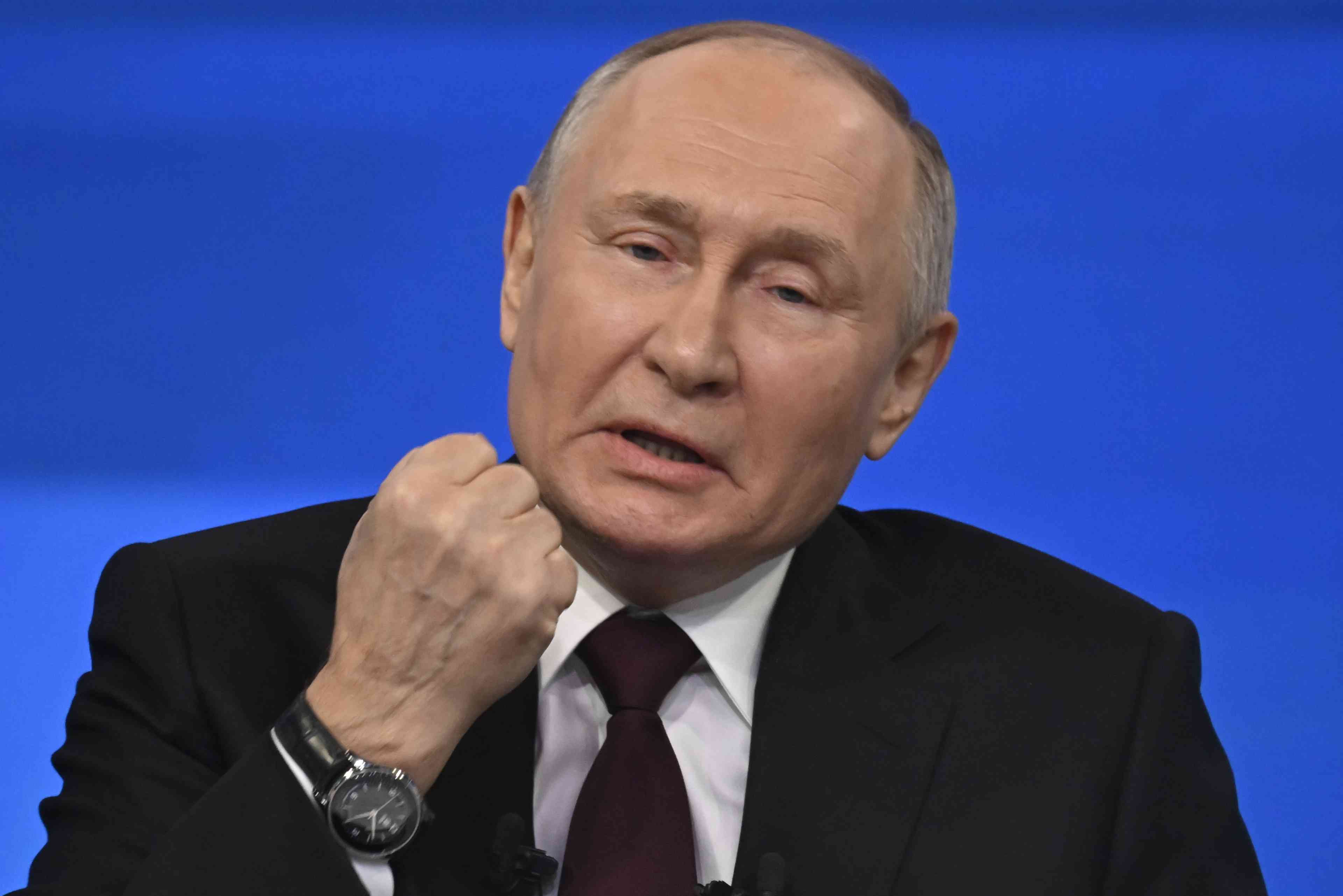 Vladimir Putin. background