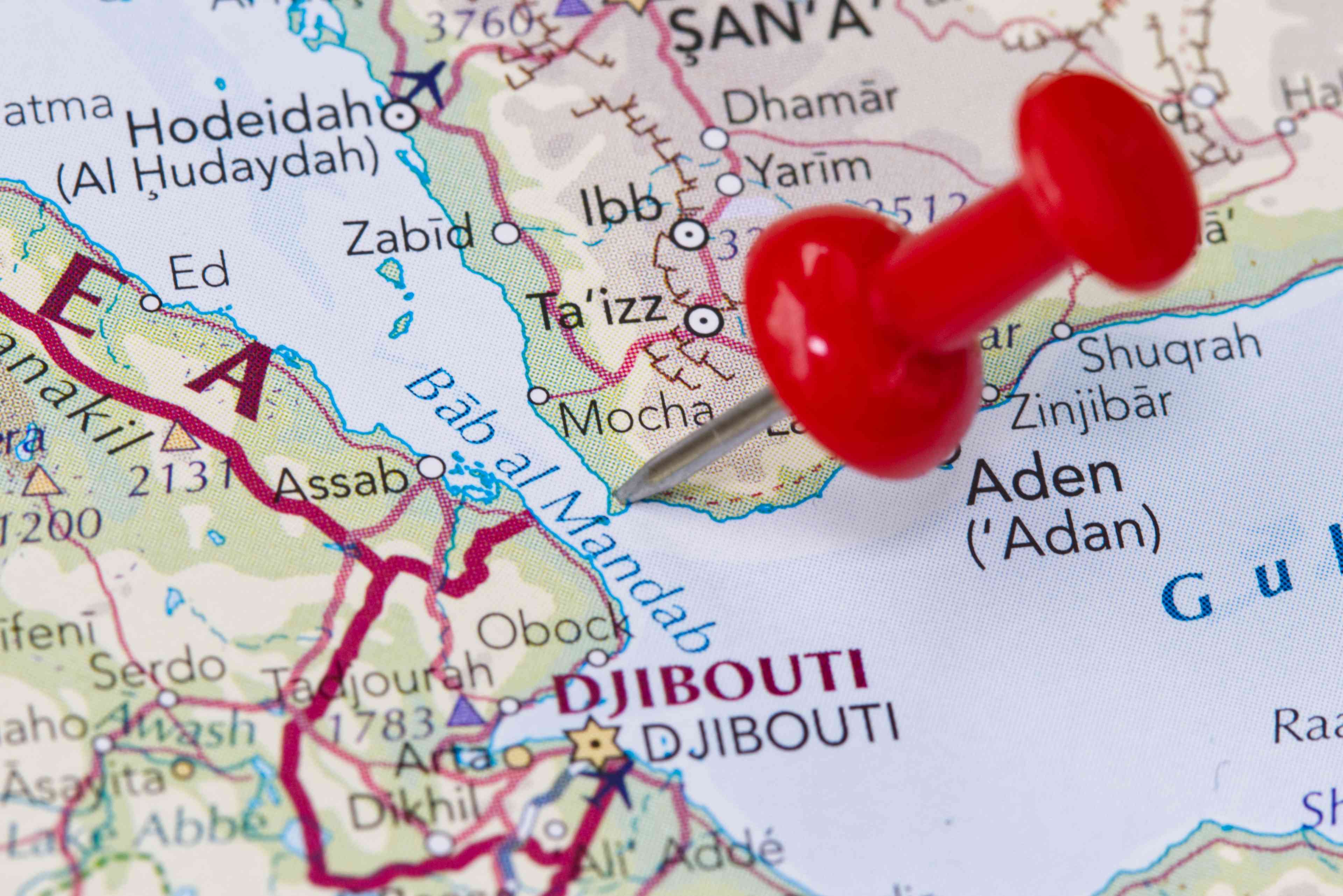 Red Sea map. background