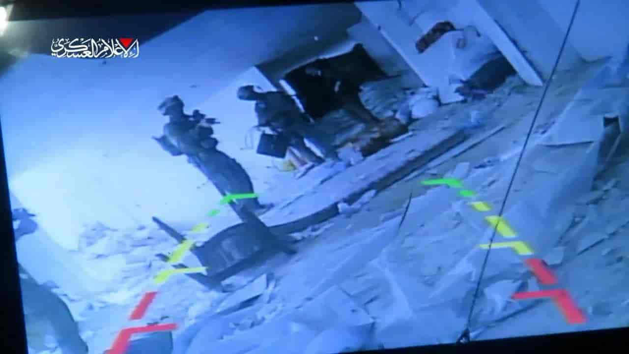 Hamas footage background