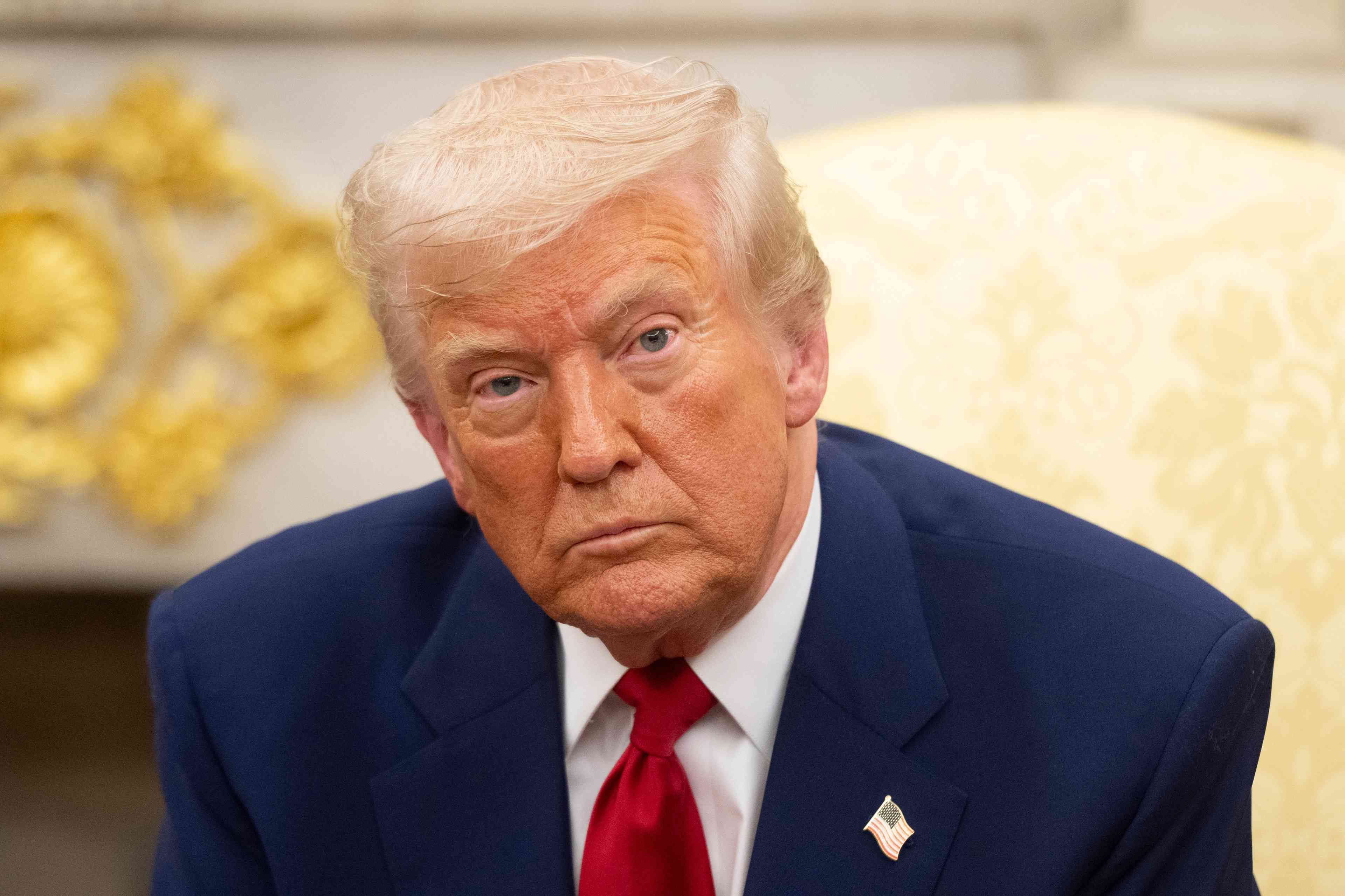 Donald Trump. background