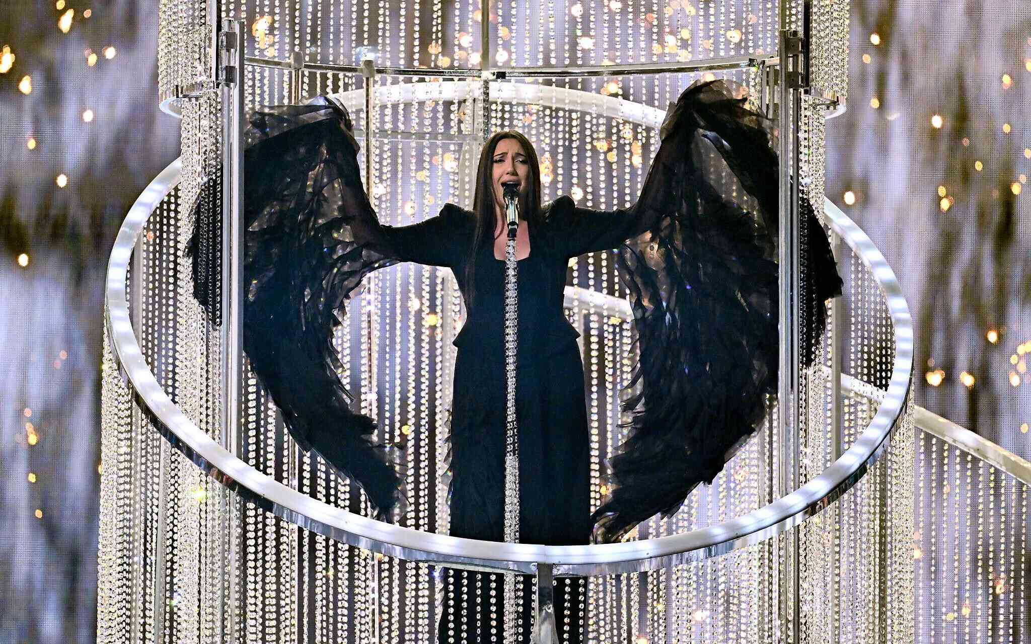 Singer and Eurovision contestant Yuval Raphael background
