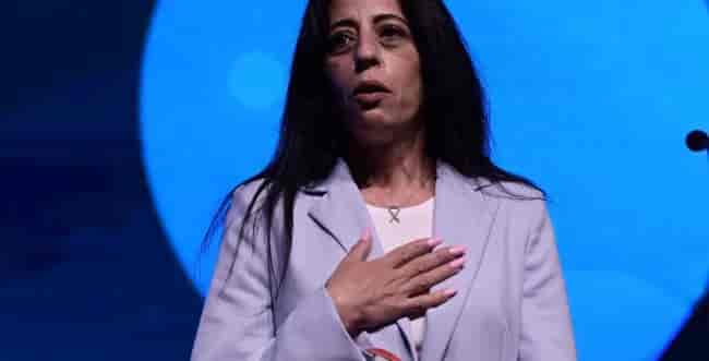 Einav Tsengauker, the mother of hostage Matan Tsengauker background