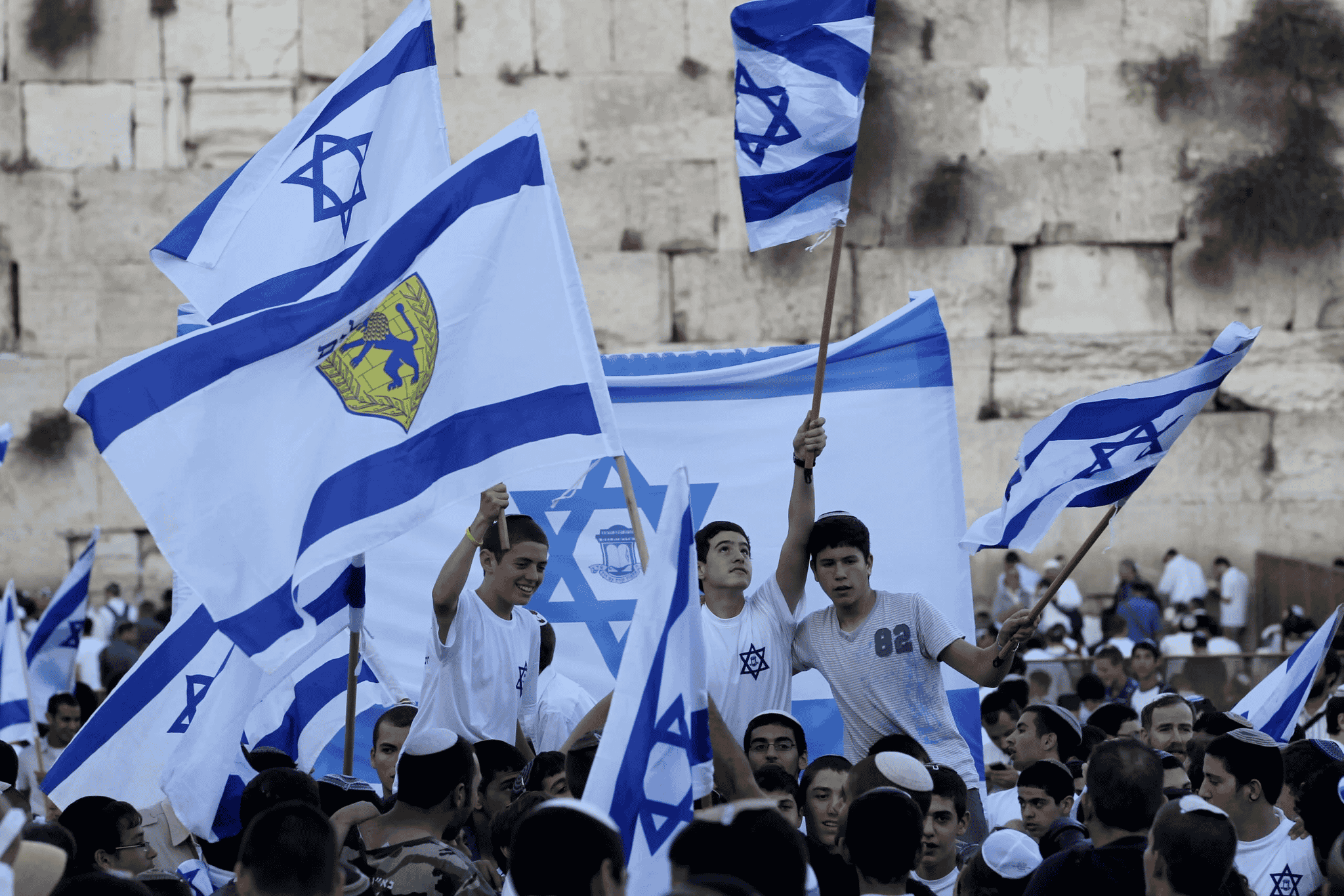 Jerusalem day background