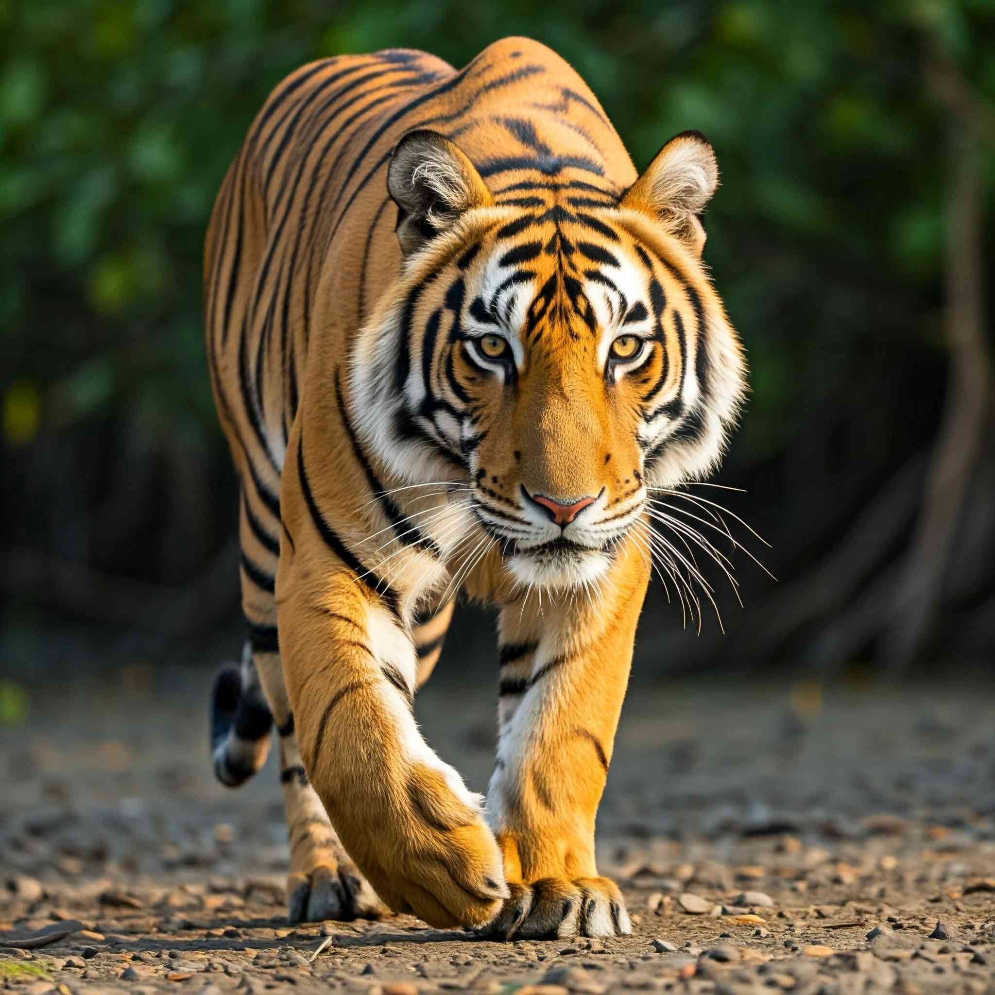 Bengal tiger background