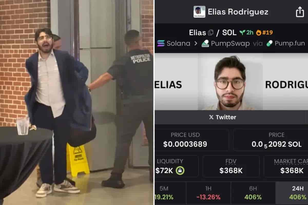 Murderer Elias Rodriquez who killed 2 Jews in shooting attack background
