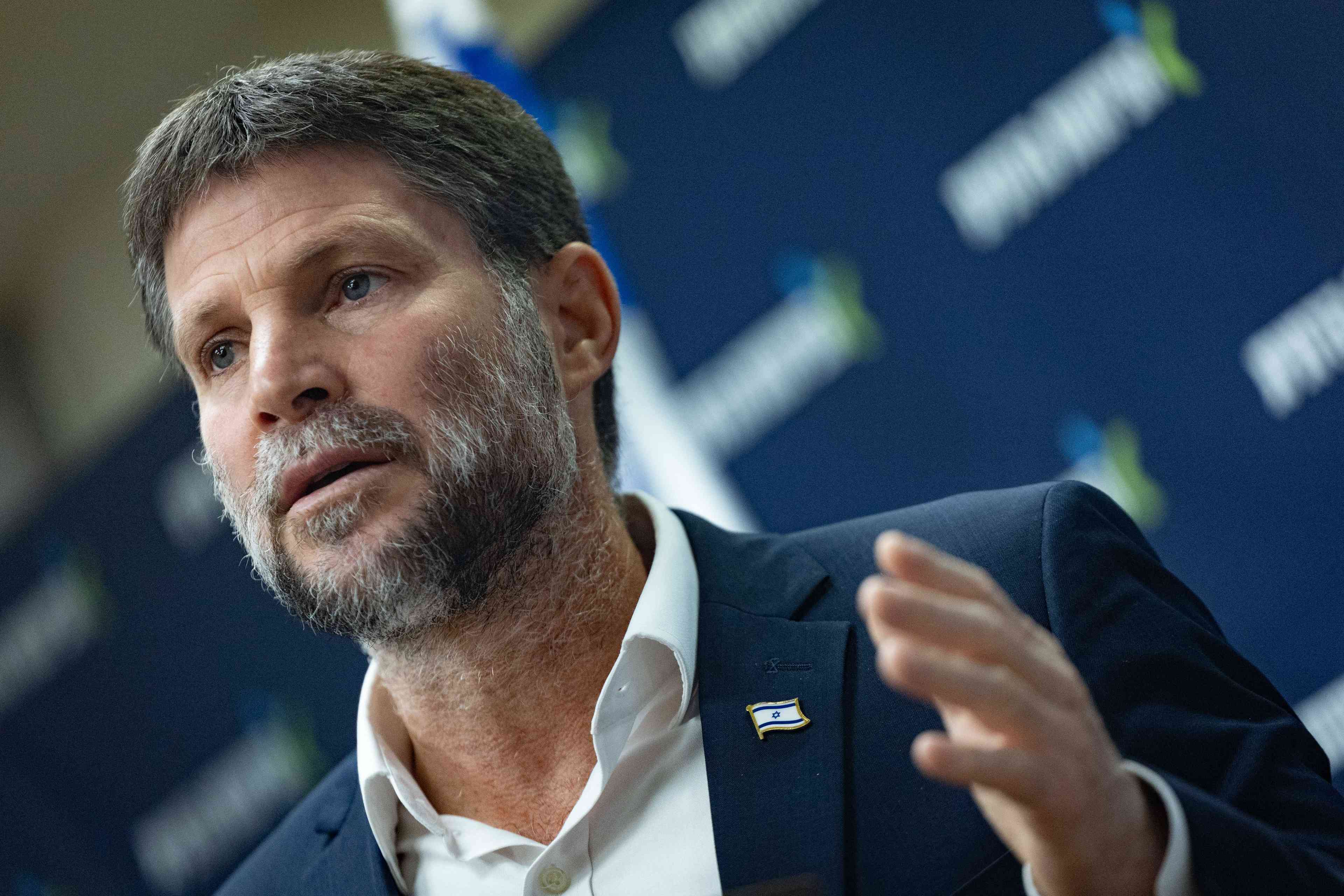 Bezalel Smotrich. background